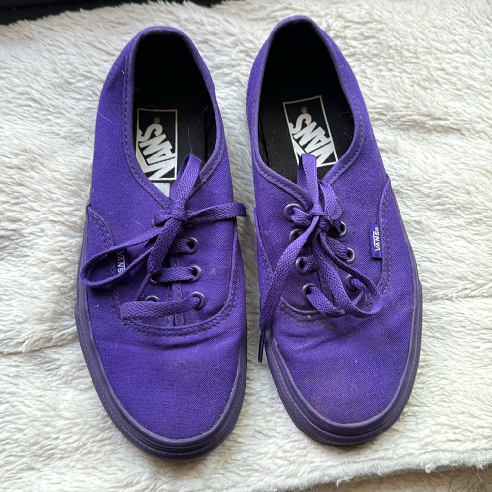 Purple old skool Vans